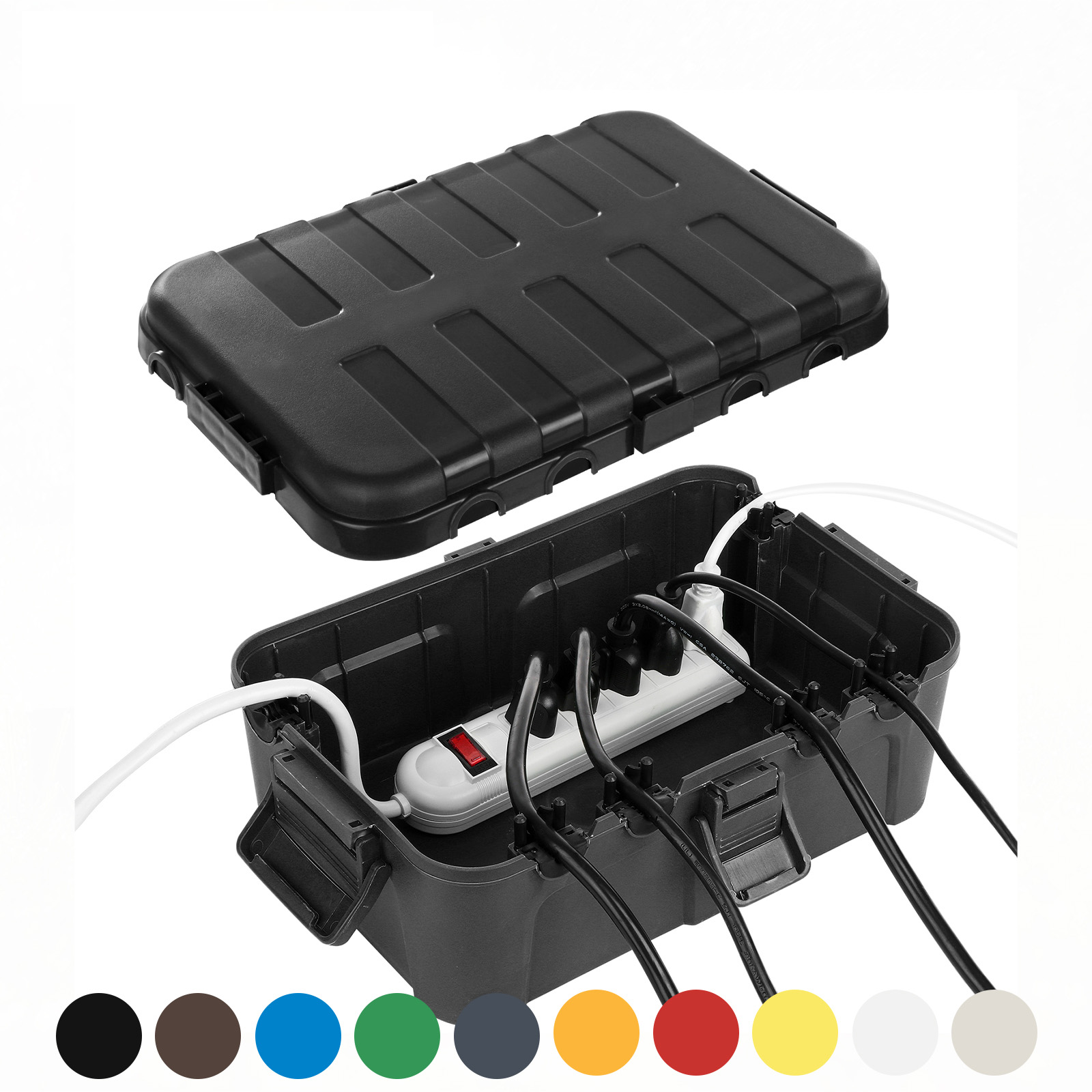 Outdoor Power Socket Cover - صندوق كهربائي خارجي كبير جدًا، غطاء