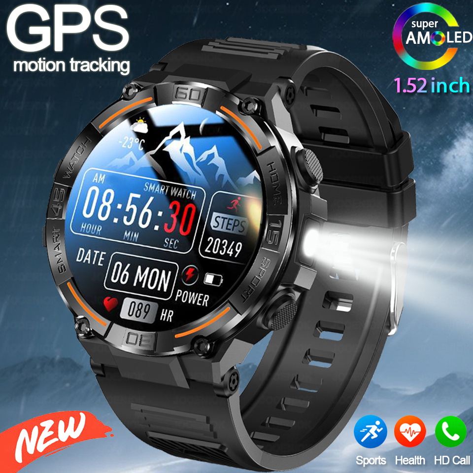 Outdoor Power Hours - ساعة ذكية عسكرية جديدة لعام 2026