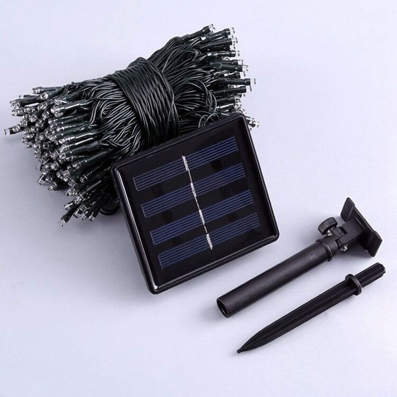 تعمل بالطاقة الشمسية الجنية سل - مراجعة Outdoor Power For Xmas Lights وسعره