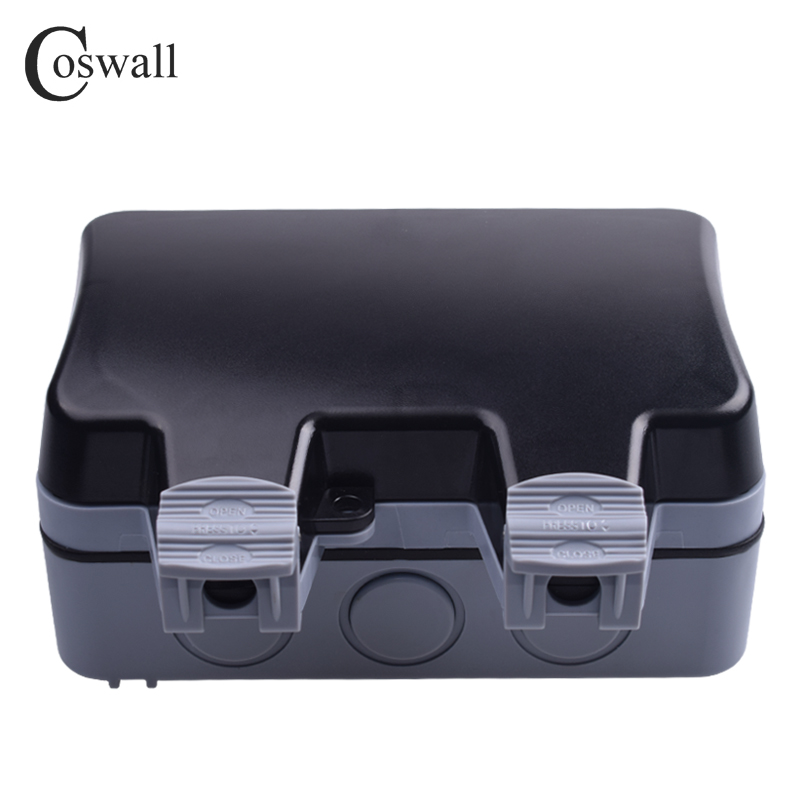 Coswall IP66 مانعة للماء في ال - مراجعة Outdoor Power Outlet Weatherproof وسعره