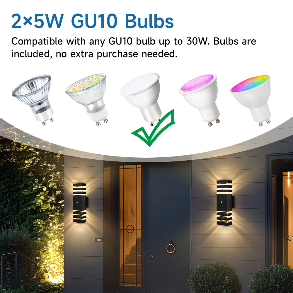 مصباح جداري خارجي بمستشعر حركة - مراجعة Outdoor Power Outlet Weatherproof وسعره