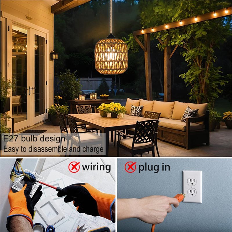 ثريا خارجية تعمل بالبطارية مصن - مراجعة Outdoor Power For Gazebo وسعره