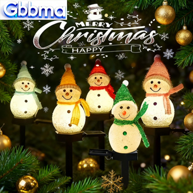 2 LED ثلج الشمسية مصباح حديقة  - مراجعة Outdoor Power For Xmas Lights وسعره