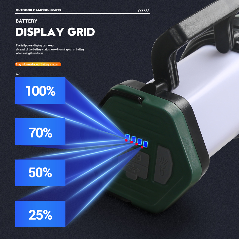 المحمولة مصباح ليد جيب قوي مع  - مراجعة Outdoor Power Usb وسعره