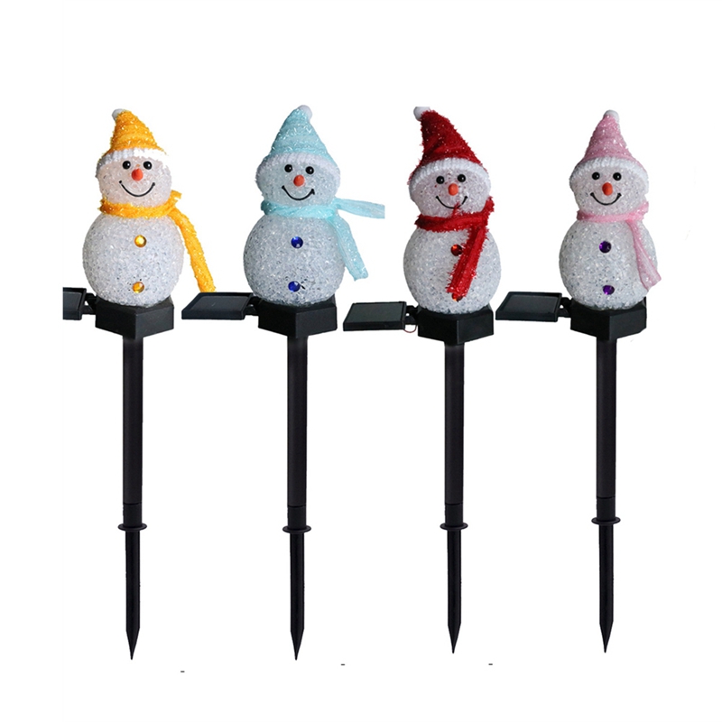 LED ثلج الشمسية مصباح حديقة في - مراجعة Outdoor Power For Xmas Lights وسعره