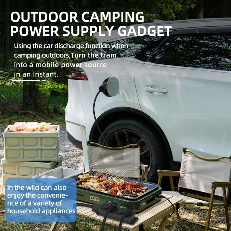 المحمولة 16A 4KW سيارة كهربائي - مراجعة Outdoor Power Rack وسعره