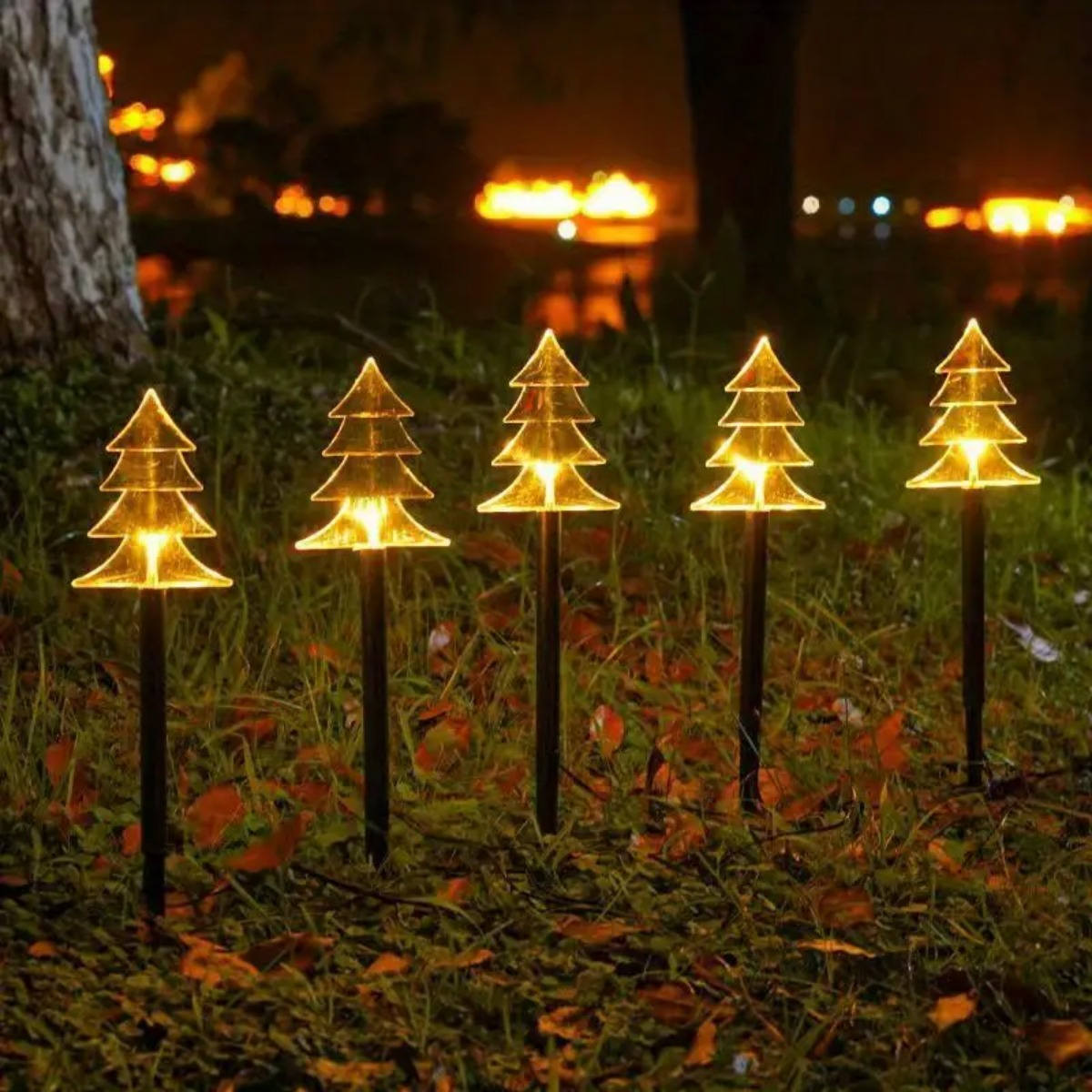 5 قطعة أضواء مسار عيد الميلاد  - مراجعة Outdoor Power For Xmas Lights وسعره