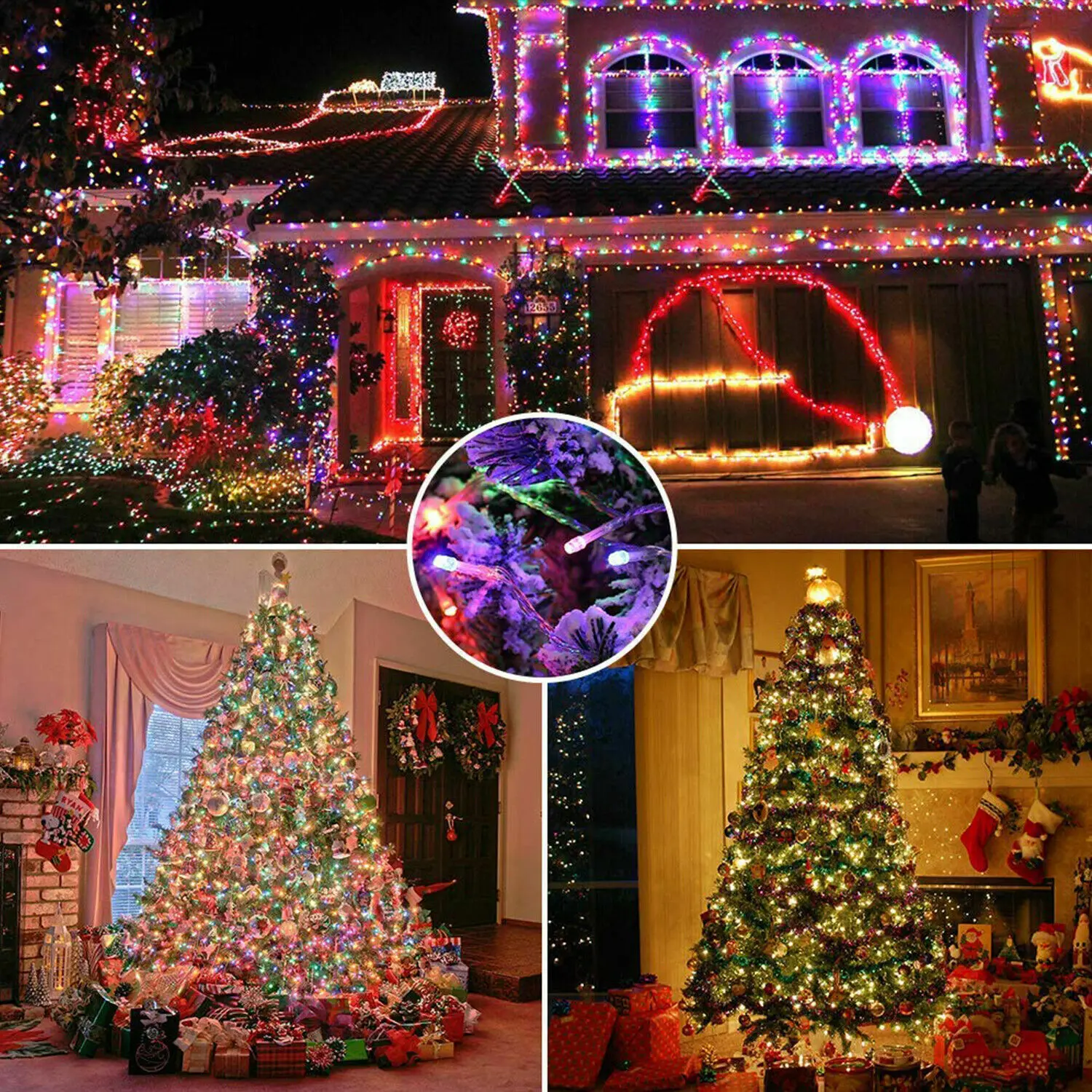 5M-32M LED سلسلة أضواء الشمسية - مراجعة Outdoor Power For Xmas Lights وسعره