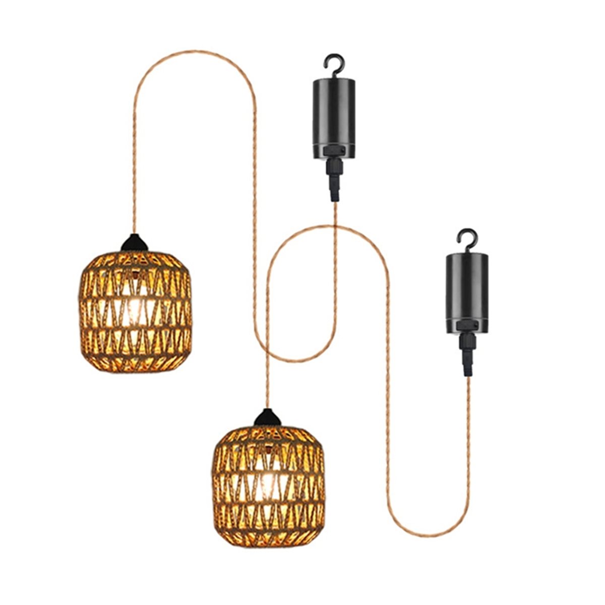 مصباح معلق يعمل بالبطارية من A - مراجعة Outdoor Power For Gazebo وسعره