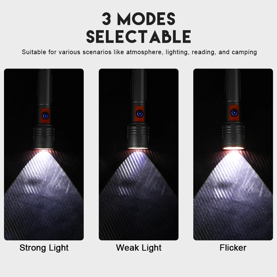 مصباح يدوي LED عالي الطاقة USB - مراجعة Outdoor Power Usb وسعره