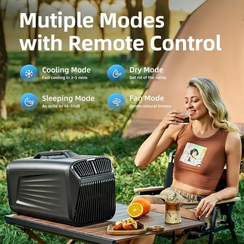 مكيف هواء محمول 5200BTU للخيام - مراجعة Outdoor Power Garage وسعره