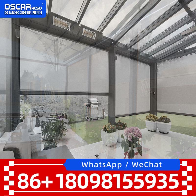 ستائر دوارة كهربائية تعمل بالب - مراجعة Outdoor Power Roller Shades وسعره