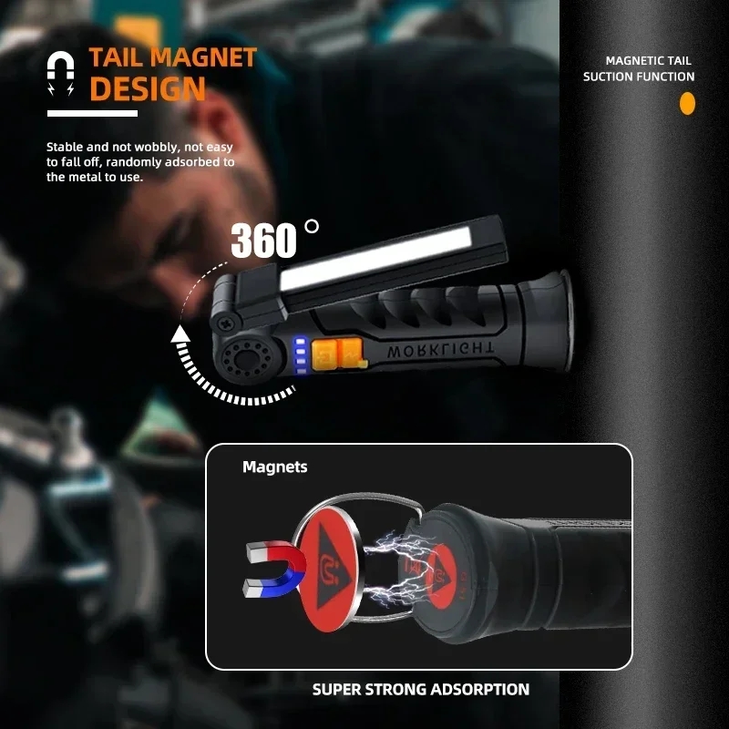 المحمولة COB مصباح ليد جيب USB - مراجعة Outdoor Power Usb وسعره