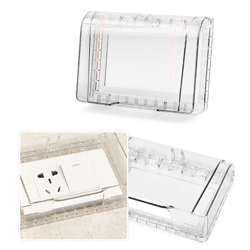 رائجة البيع 1 قطعة صندوق سبلاش - مراجعة Outdoor Power Socket Cover وسعره