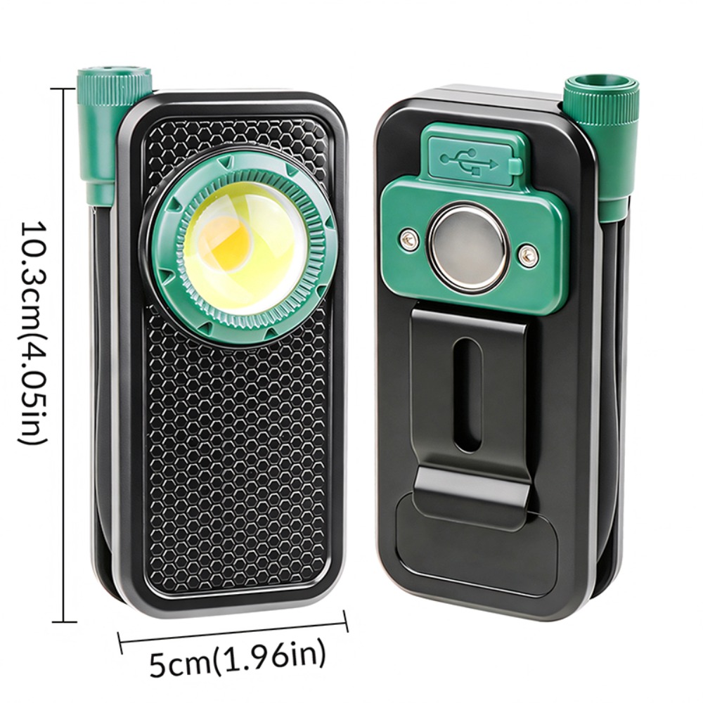 مصباح عمل مغناطيسي جديد مع مشب - مراجعة Outdoor Power Usb وسعره
