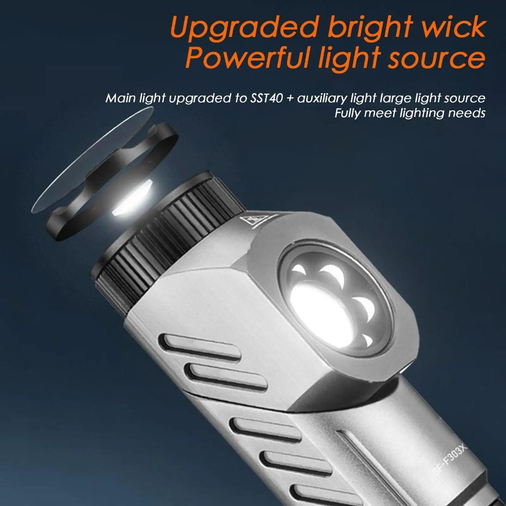 مصباح يدوي LED صغير قوي 90 ° م - مراجعة Outdoor Power Usb وسعره