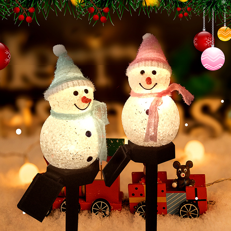 LED ثلج الشمسية مصباح حديقة في - مراجعة Outdoor Power For Xmas Lights وسعره