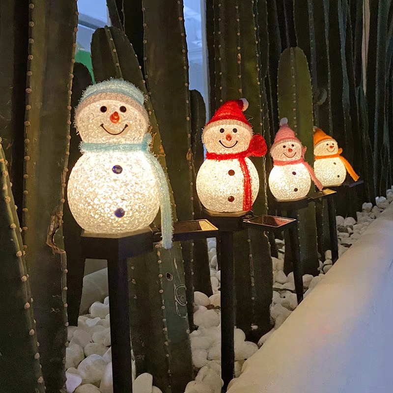 LED ثلج الشمسية مصباح حديقة في - مراجعة Outdoor Power For Xmas Lights وسعره