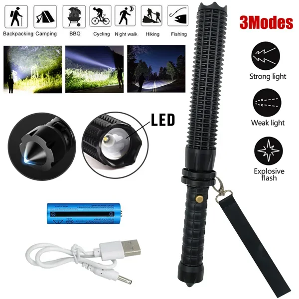 مصباح يدوي LED قابل لإعادة الش - مراجعة Outdoor Power Usb وسعره
