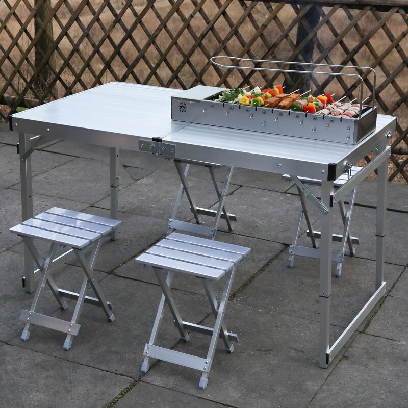 شواية دوارة أوتوماتيكية محمولة - مراجعة Outdoor Power Grill وسعره