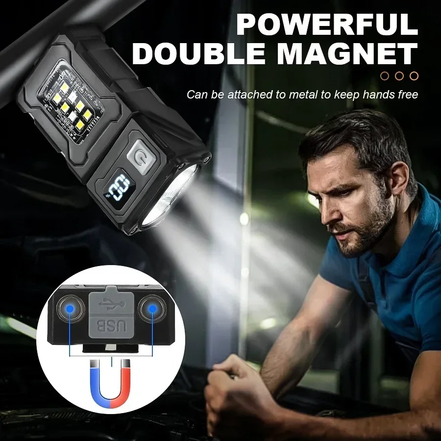 مصباح يدوي LED صغير قابل لإعاد - مراجعة Outdoor Power Usb وسعره