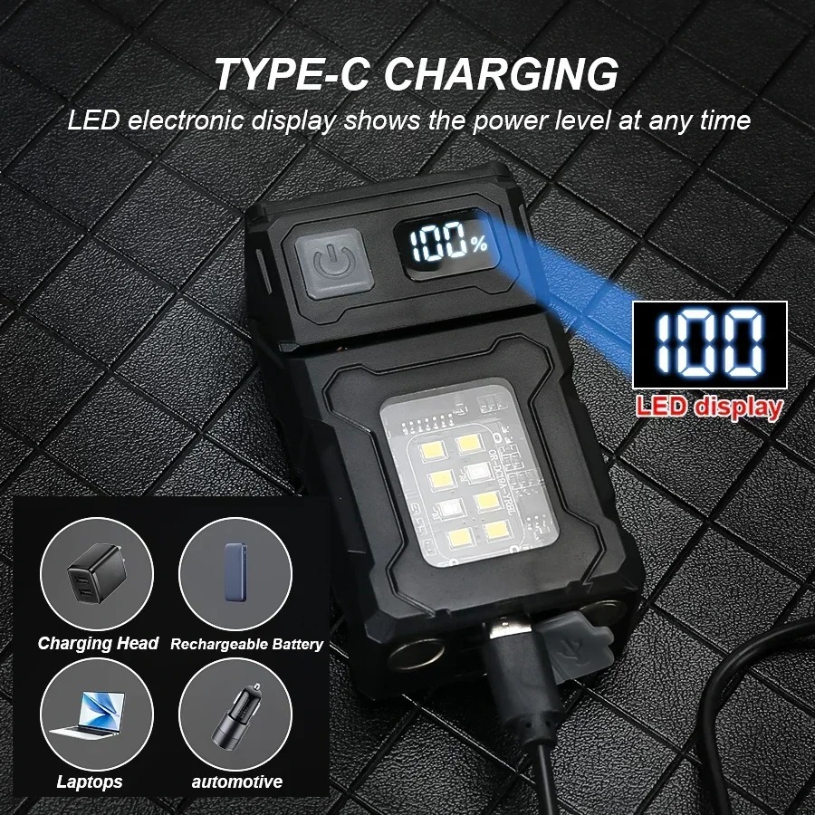 مصباح يدوي LED صغير قابل لإعاد - مراجعة Outdoor Power Usb وسعره
