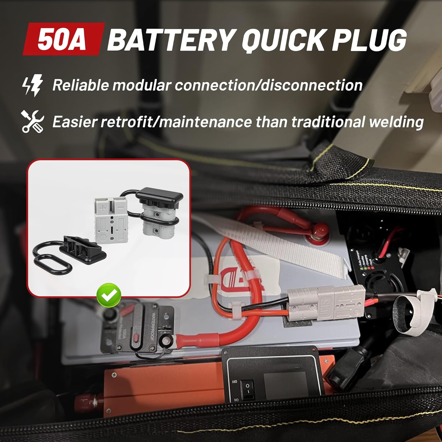 قطعتان من موصل البطارية السريع - مراجعة Outdoor Power Lead وسعره