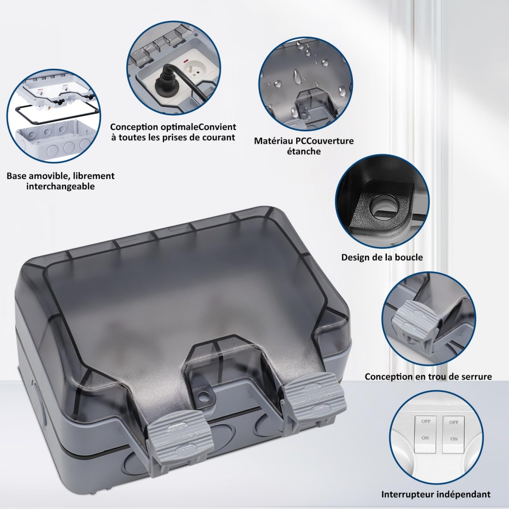مقبس خارجي مقاوم للعوامل الجوي - مراجعة Outdoor Power Outlet Weatherproof وسعره
