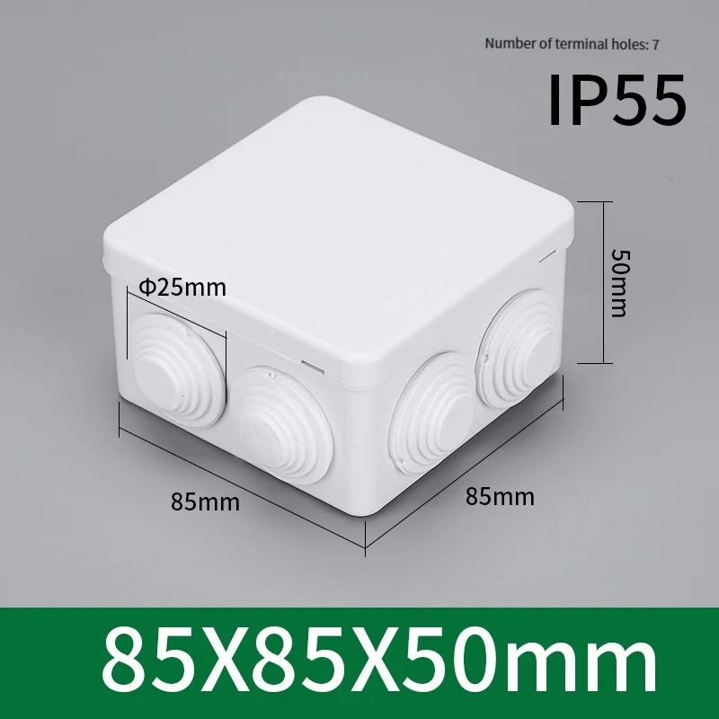 صندوق بلاستيكي مقاوم للماء IP5 - مراجعة Outdoor Power Lead وسعره