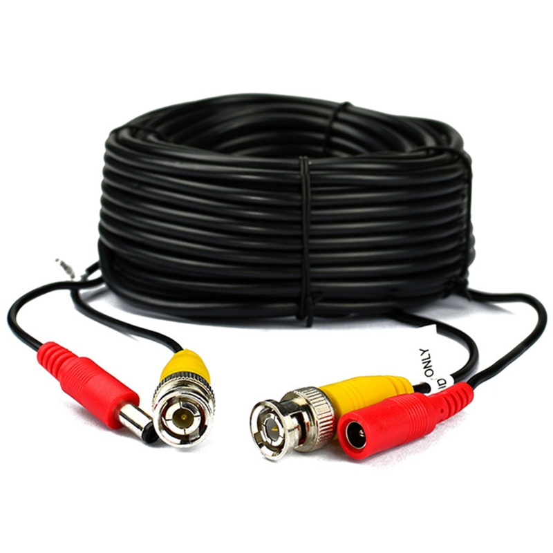 كابل BNC+DC 2 في 1 بطول 5-50 م - مراجعة Outdoor Power Lead وسعره