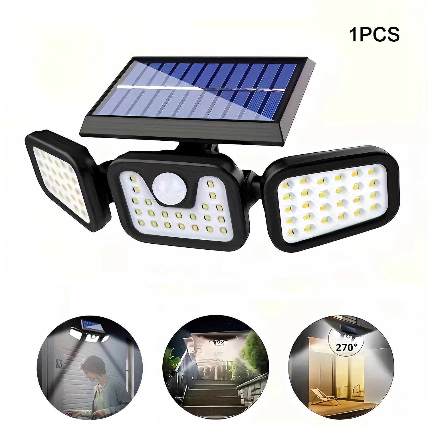 مصباح شمسي بـ 74 مصباح LED مع  - مراجعة Outdoor Power Garage وسعره
