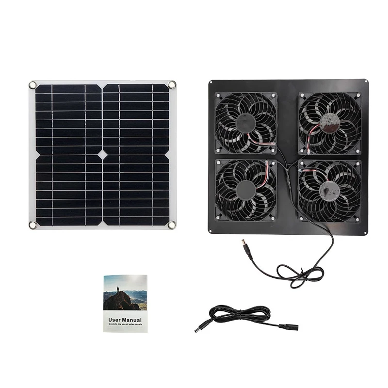 مروحة عادم الألواح الشمسية ، م - مراجعة Outdoor Power House وسعره