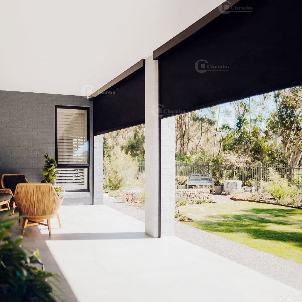 التحكم الذكي مقاوم للماء الستا - مراجعة Outdoor Power Roller Shades وسعره