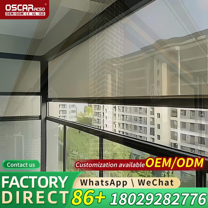 طقم تغطية الشرفة الخارجية المخ - مراجعة Outdoor Power Roller Shades وسعره