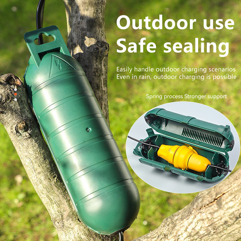 غطاء أمان سلك تمديد خارجي مع ص - مراجعة Outdoor Power Socket Cover وسعره