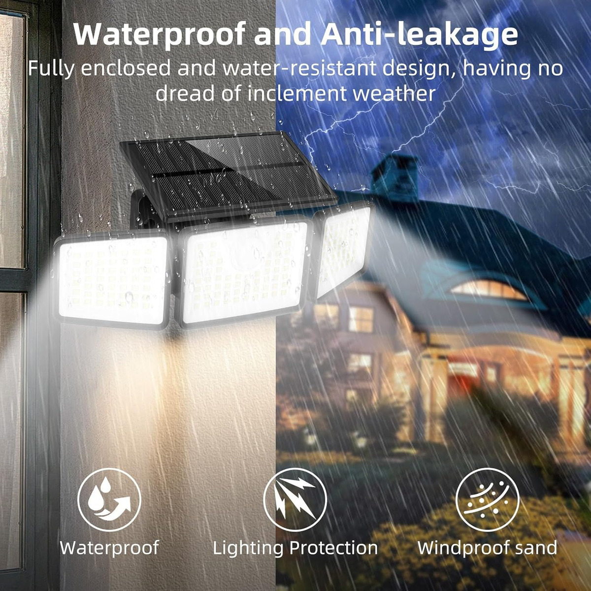 مصباح حائط LED بالطاقة الشمسية - مراجعة Outdoor Power Outlet Weatherproof وسعره