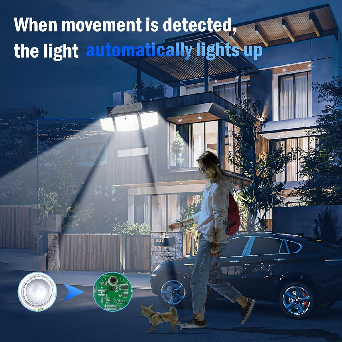 مصباح حائط LED بالطاقة الشمسية - مراجعة Outdoor Power Outlet Weatherproof وسعره