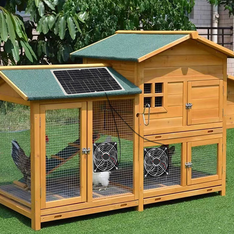 طقم مروحة تهوية مزدوجة تعمل با - مراجعة Outdoor Power House وسعره