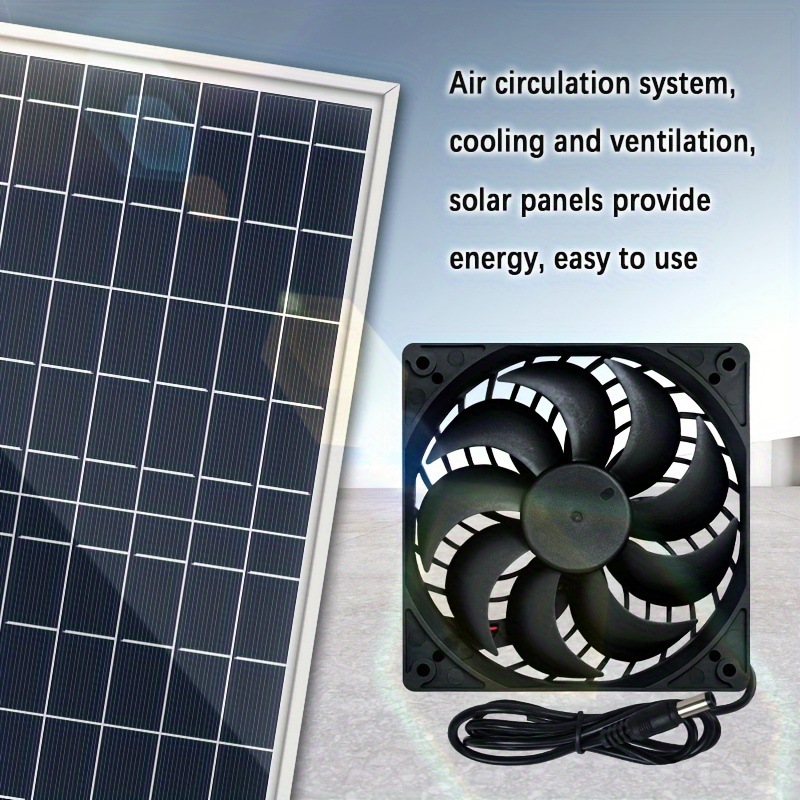 طقم مروحة تهوية مزدوجة تعمل با - مراجعة Outdoor Power House وسعره