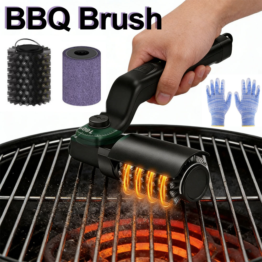 فرشاة شواء كهربائية قابلة لإعا - مراجعة Outdoor Power Grill وسعره