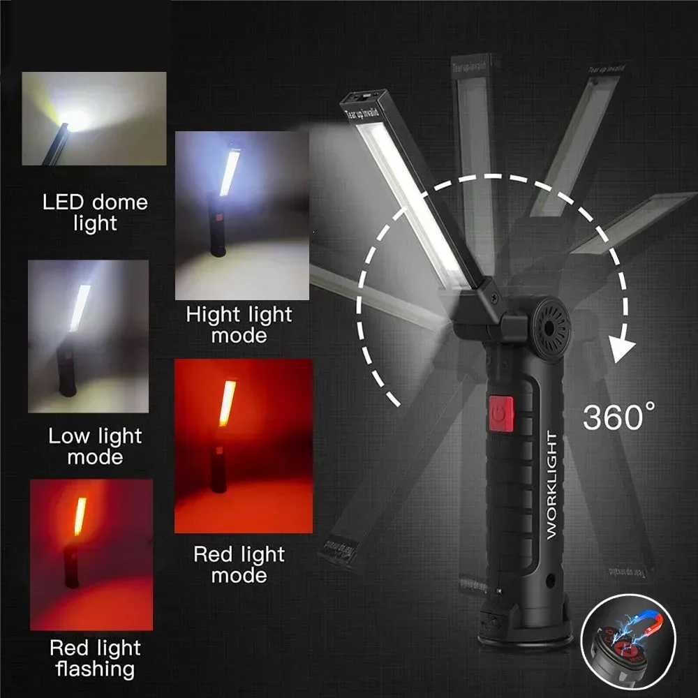 LED COB مصباح يدوي USB مصباح ف - مراجعة Outdoor Power Usb وسعره