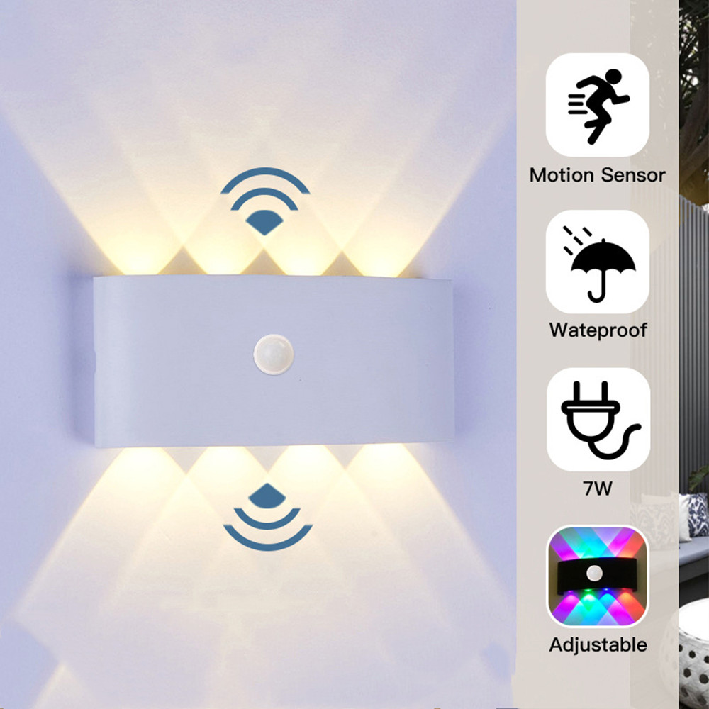 PIR محس حركة الجدار مصباح AC85 - مراجعة Outdoor Power Outlet Weatherproof وسعره