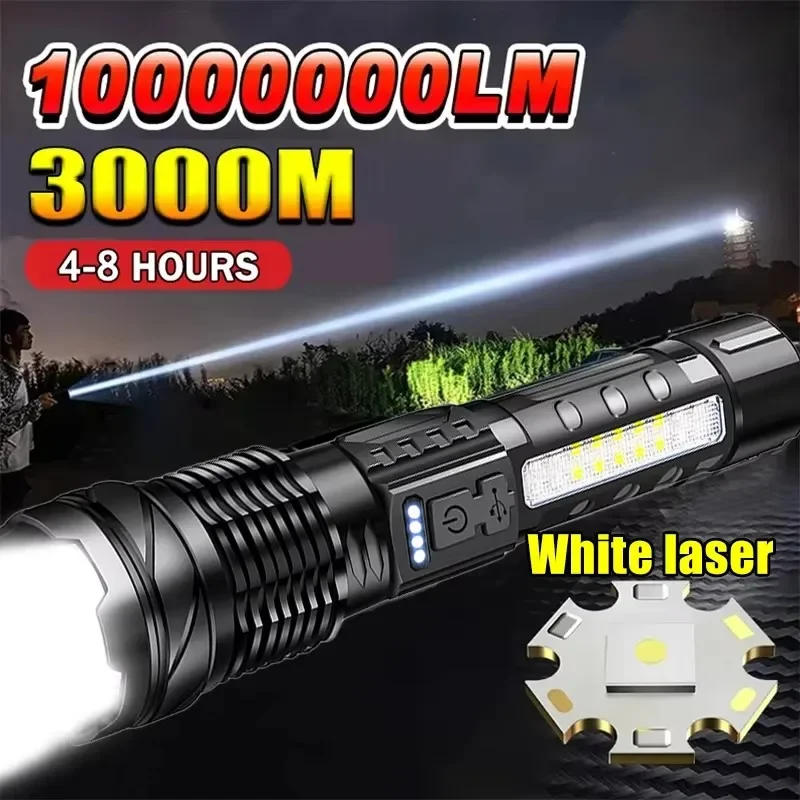 مصباح يدوي LED قوي مع شاشة عرض - مراجعة Outdoor Power Usb وسعره