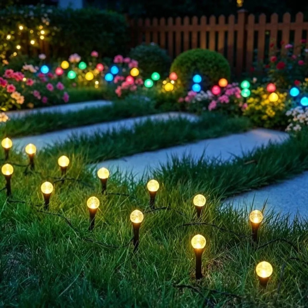 أضواء حديقة خارجية تعمل بالطاق - مراجعة Outdoor Power For Xmas Lights وسعره