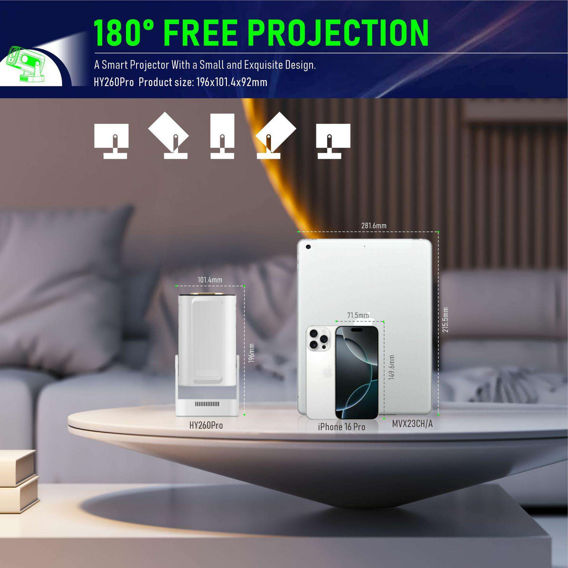 جهاز عرض ApexTPSmart HY260 PRO - مراجعة Outdoor Power In Reno وسعره