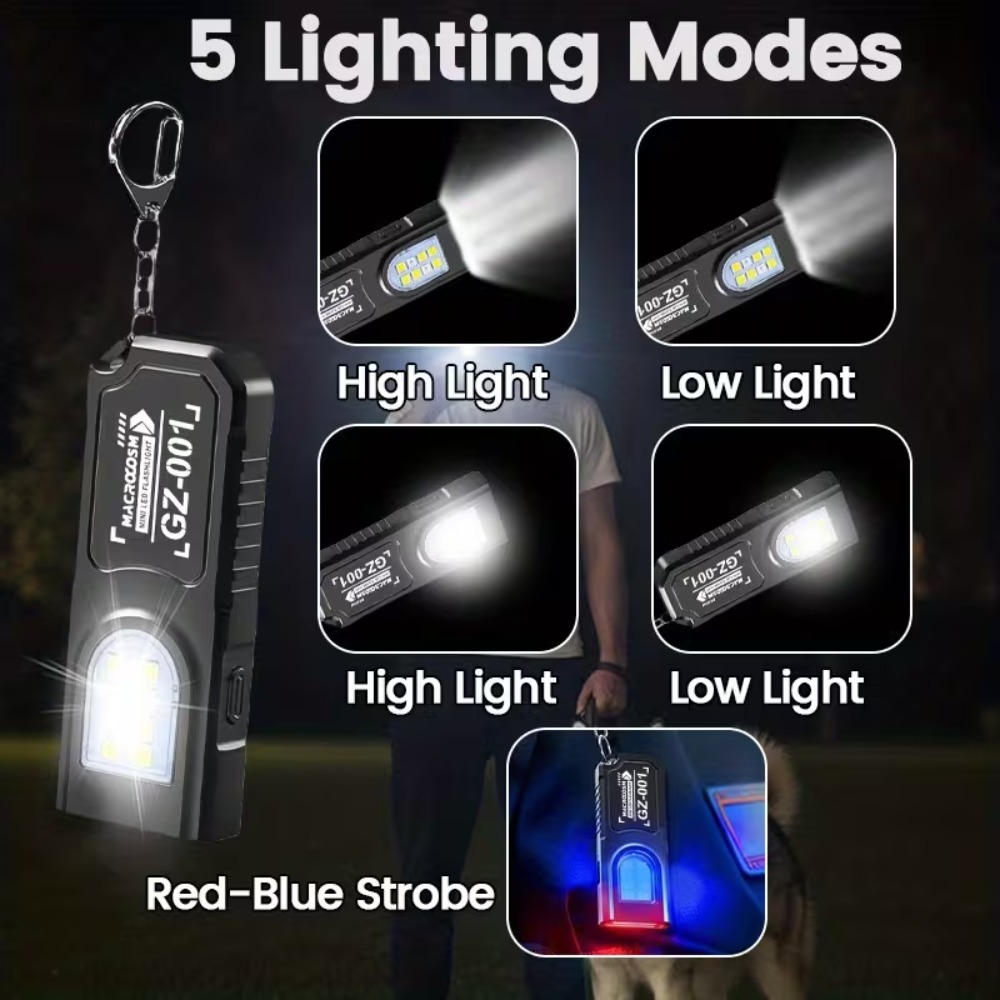 مصباح يدوي صغير COB LED بسلسلة - مراجعة Outdoor Power Usb وسعره