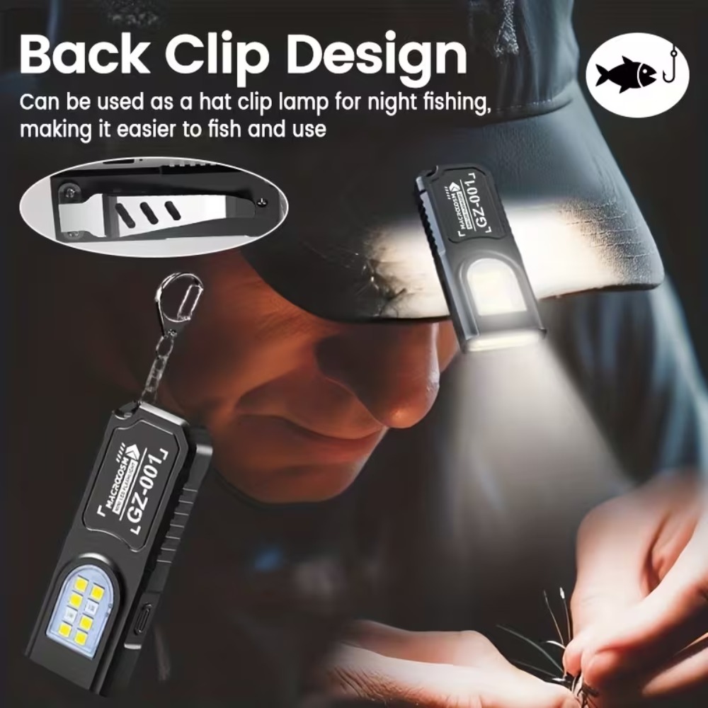 مصباح يدوي صغير COB LED بسلسلة - مراجعة Outdoor Power Usb وسعره
