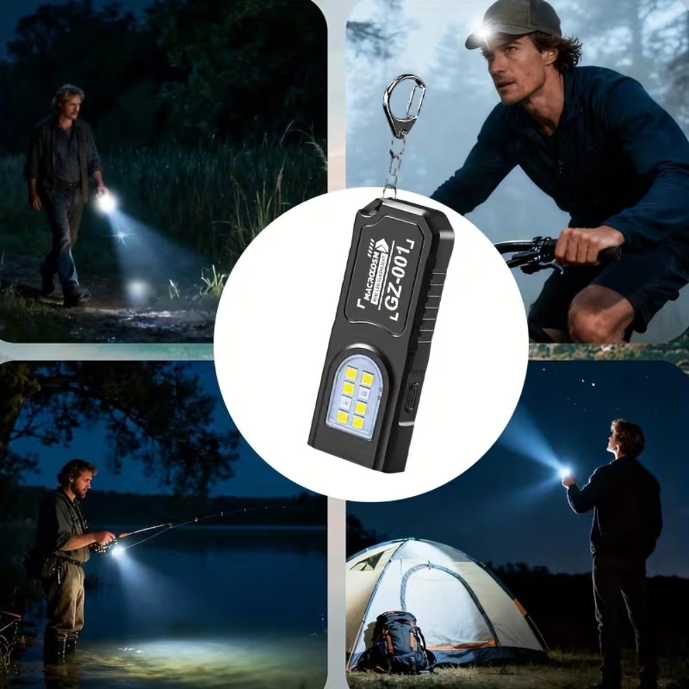 مصباح يدوي صغير COB LED بسلسلة - مراجعة Outdoor Power Usb وسعره